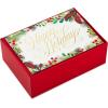 Hallmark Boxed Holiday Cards, Festive Greenery (40 Cards and Envelopes)(40 Cards – Happy Holidays)