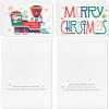 Hallmark Bulk Retro Christmas Card Assortment (40 Cards and 40 Envelopes) Pink and Green Ornaments, Mod Lettering, Vintage Santa Claus(Retro Christmas)