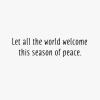 Hallmark Gold Christmas Cards (6 Cards with Envelopes) Peace on Earth, Dove(Peace On Earth)