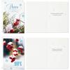 Hallmark Image Arts Boxed Christmas Cards Assortment, Seasonal Photos (4 Designs, 24 Cards and Envelopes)