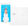 Hallmark Money and Gift Card Holder Christmas Card Pack (10 Money Holder Cards with Envelopes) Snowman, Mouse with Presents for Kids and Grandchildren(Snowman & Mouse)