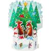 Hallmark Paper Wonder Pop Up Christmas Card with Lights and Music (Plays Rockin’ Around the Christmas Tree)(Snowman  Plays Rockin’ Around the Christmas Tree)