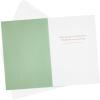 Hallmark Signature Christmas Card (Merry Christmas Lettering)(Lettering with Green Backing)