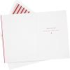 Hallmark Signature Romantic Holiday Card for Significant Other (Christmas Candy Cane Heart)(Candy Cane Heart)