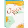 Hallmark Gift Card Greeting Christmas Card (Merry Mod Santa)(Congratulations)