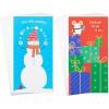 Hallmark Money and Gift Card Holder Christmas Card Pack (10 Money Holder Cards with Envelopes) Snowman, Mouse with Presents for Kids and Grandchildren(Snowman & Mouse)