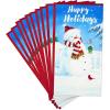 Hallmark Pack of Christmas Money or Gift Card Holders, Festive Snowman (10 Cards with Envelopes)(Festive Snowman  10 Cards With Envelopes)