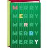 Hallmark Rainbow Letters Christmas Greeting Card (You Make the World Merry) for Kids, Teens, Grandchildren(You Make the World Merry)