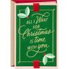 Hallmark Romantic Christmas Card (All I Want for Christmas)(All I Want for Christmas)