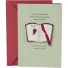 Hallmark Romantic Christmas Card (Campfire, I Love Our Life Together)(Book with Heart)
