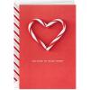 Hallmark Signature Romantic Holiday Card for Significant Other (Christmas Candy Cane Heart)(Candy Cane Heart)