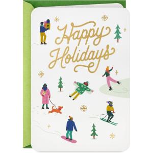 Hallmark Holiday Card (Fun, Festive, Warm and Bright)(Fun and Festive)