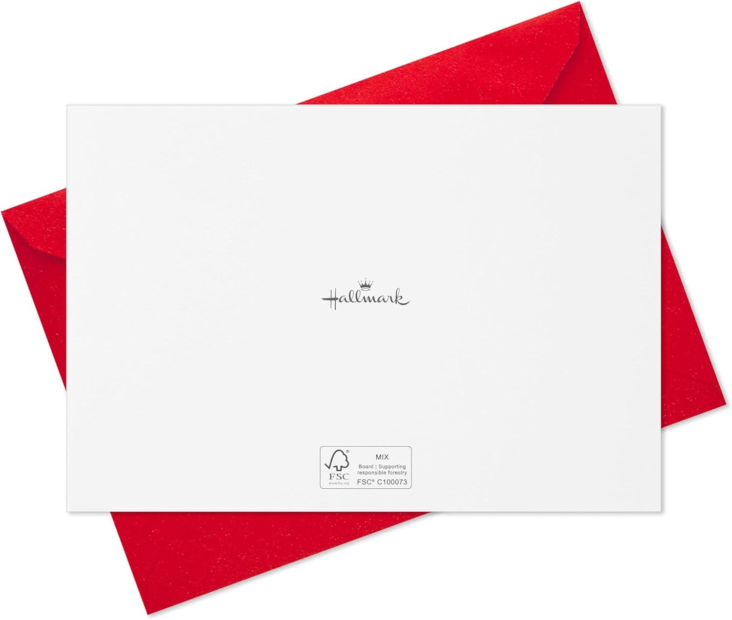 imageHallmark Boxed Christmas Cards Rustic Red Truck 40 Cards and 40 Envelopes Seasons Greetings