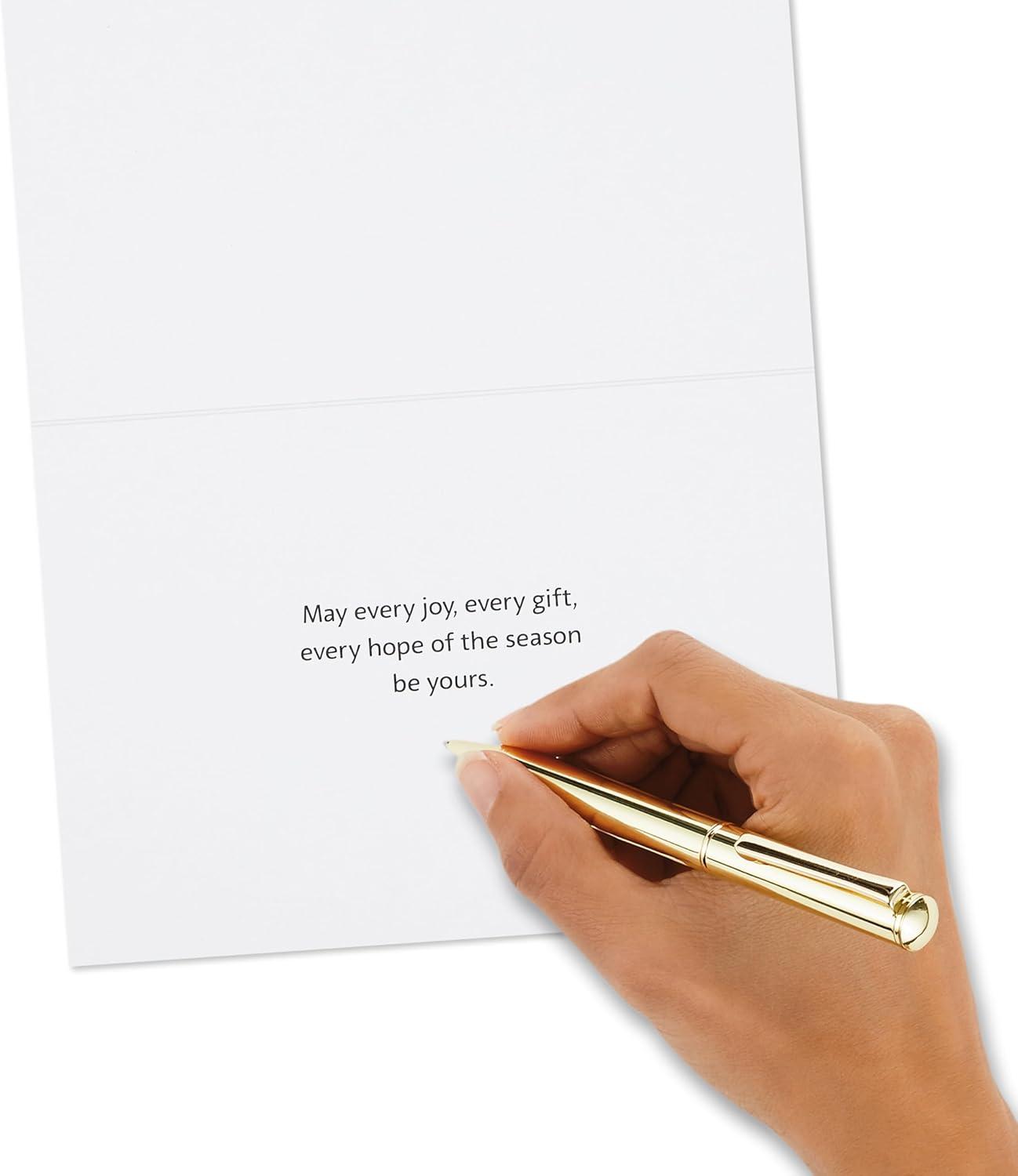 imageHallmark Boxed Holiday Cards Snowy City 40 Cards with EnvelopesSeasons Greetings