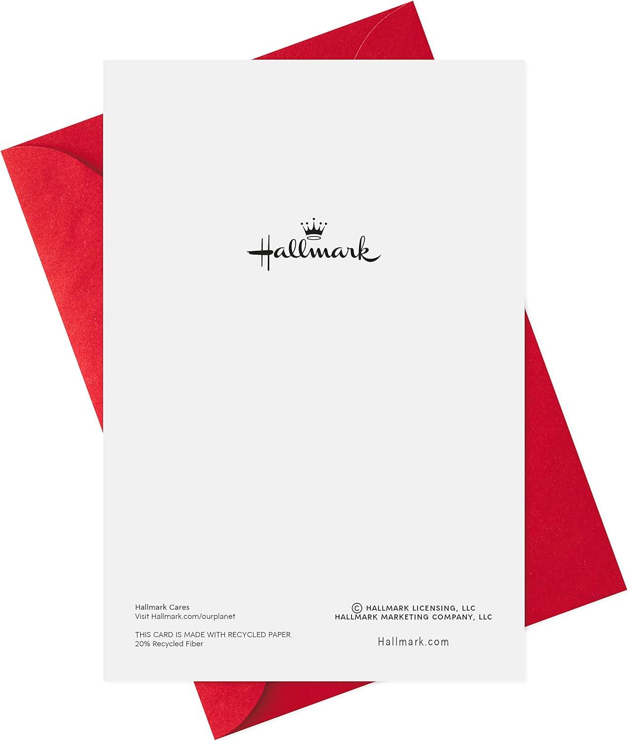 imageHallmark Christmas Cards Pack Puppy with Wreath 10 Cards with EnvelopesChristmas Tree in Snow 10 Cards with Envelopes