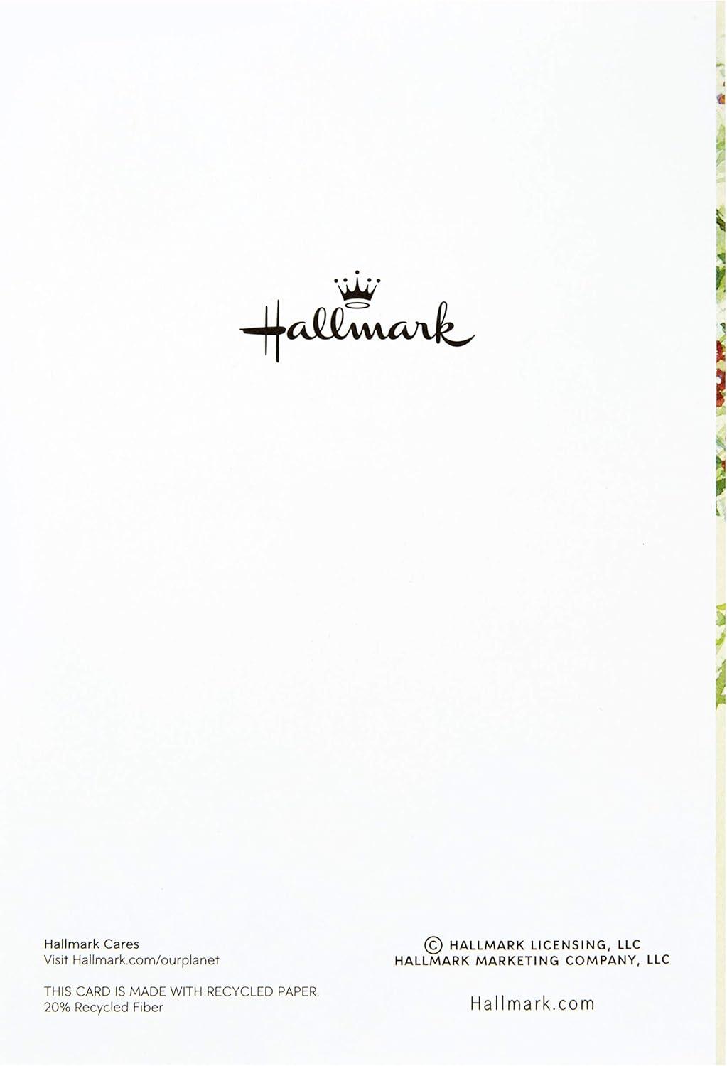 imageHallmark Christmas Cards Pack Puppy with Wreath 10 Cards with EnvelopesSeasons Greetings Wreath 10 Cards with Envelopes