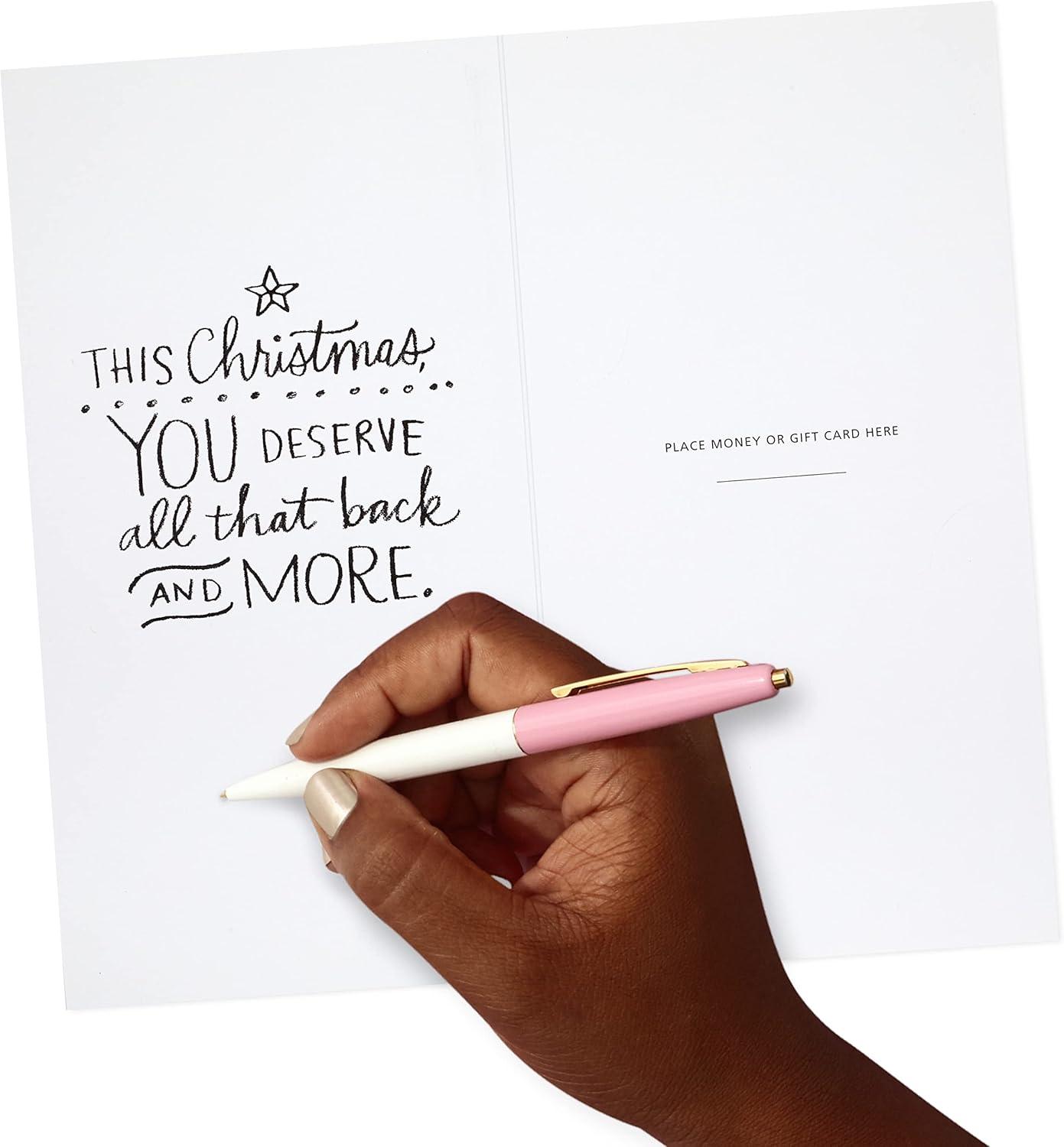 imageHallmark Mahogany Pack of Christmas Money or Gift Card Holders You Are a Blessing 6 Holiday Cards with EnvelopesYou Are a Blessing 6 Money Holders with Envelopes