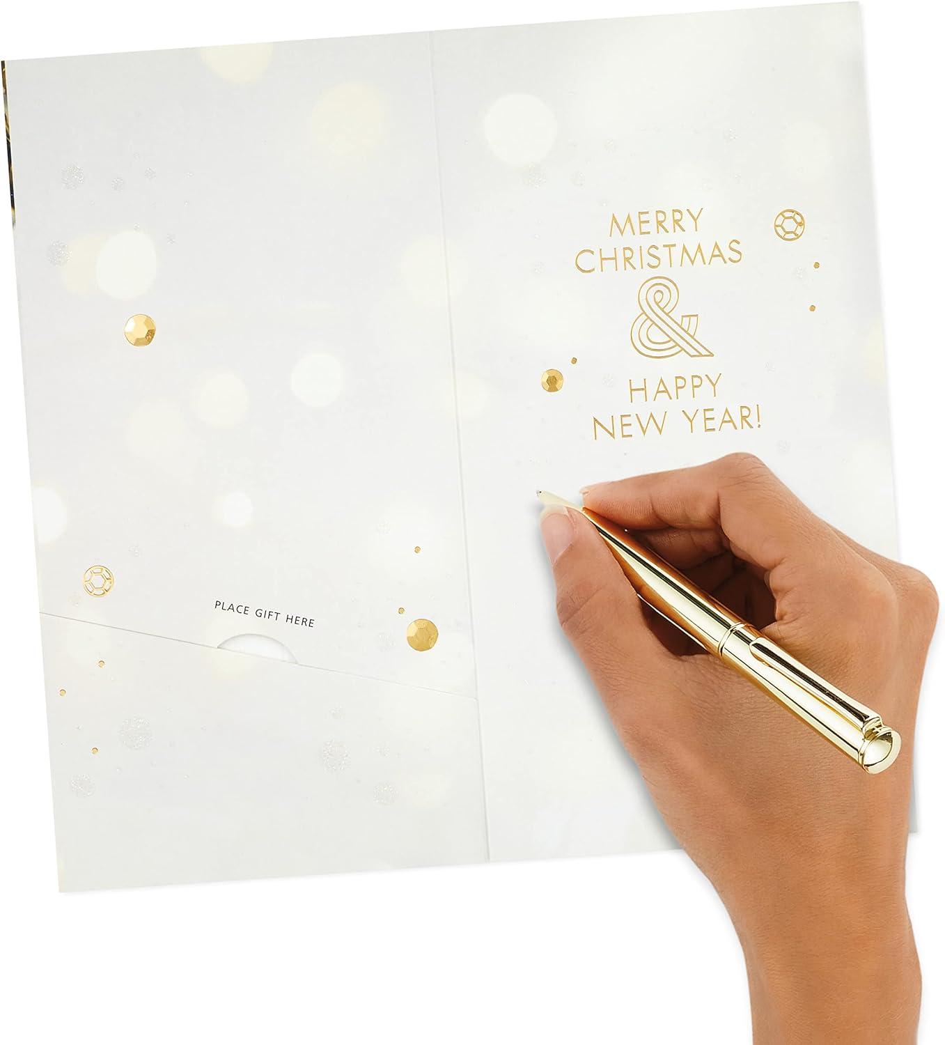 imageHallmark Pack of Christmas Money or Gift Card Holders Joy to the World 6 Cards with EnvelopesFa La La Money Holder