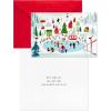 Hallmark Boxed Holiday Cards, Snowy City (40 Cards with Envelopes)(Warm  Wonderful Season to You!)