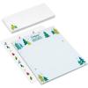 Hallmark Holiday Newsletter Kit with Letterhead Paper, Envelopes and Return Address Labels for 30 Letters (“Happy Holidays,” Blue and Green Winter Trees)