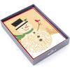 Hallmark Boxed Christmas Cards, Moments of Peace (16 Cards and 17 Envelopes)(Jolly Snowman Holiday Cards)