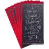 Hallmark Mahogany Pack of Christmas Money or Gift Card Holders, You Are a Blessing (6 Holiday Cards with Envelopes)(You Are a Blessing  6 Money Holders with Envelopes)