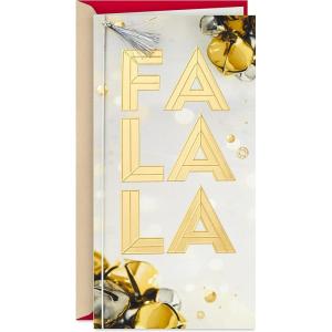 Hallmark Pack of Christmas Money or Gift Card Holders, Joy to the World (6 Cards with Envelopes)(Fa La La Money Holder)