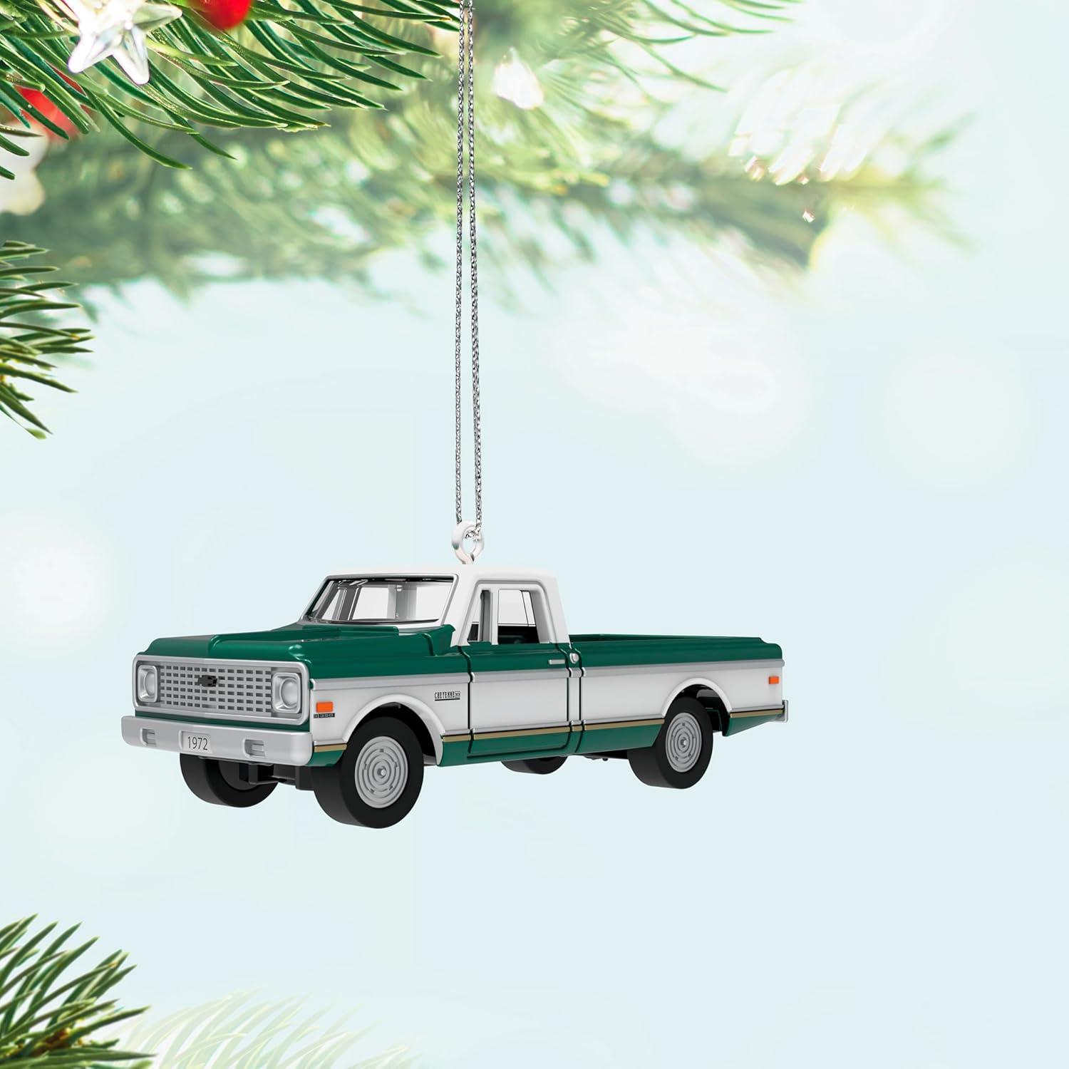 imageHallmark Keepsake Christmas Ornament 2025 Yellowstone 2014 Ram 3500 2025 TV Show Gifts1972 Chevrolet Cheyenne Super