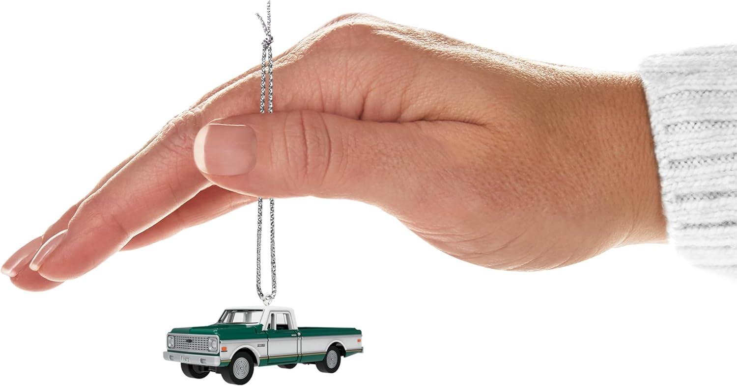 imageHallmark Keepsake Christmas Ornament 2025 Yellowstone 2014 Ram 3500 2025 TV Show Gifts1972 Chevrolet Cheyenne Super