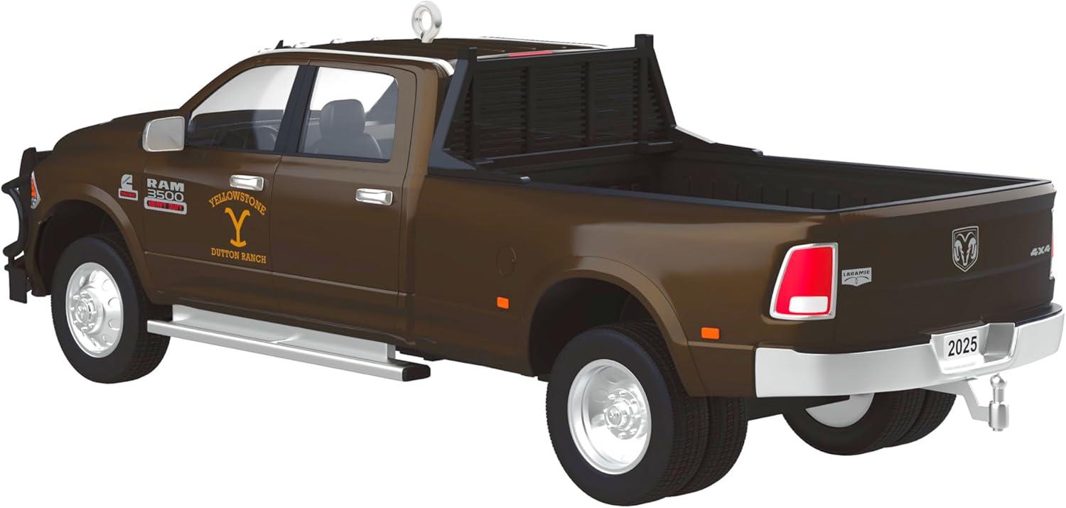 imageHallmark Keepsake Christmas Ornament 2025 Yellowstone 2014 Ram 3500 2025 TV Show Gifts2014 Dodge Ram 3500