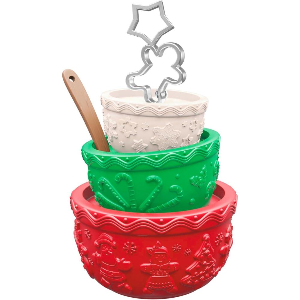 imageHallmark Keepsake Christmas Ornament 2025 Whipping Up Holiday Love Gifts for BakersBowl Full of Jolly