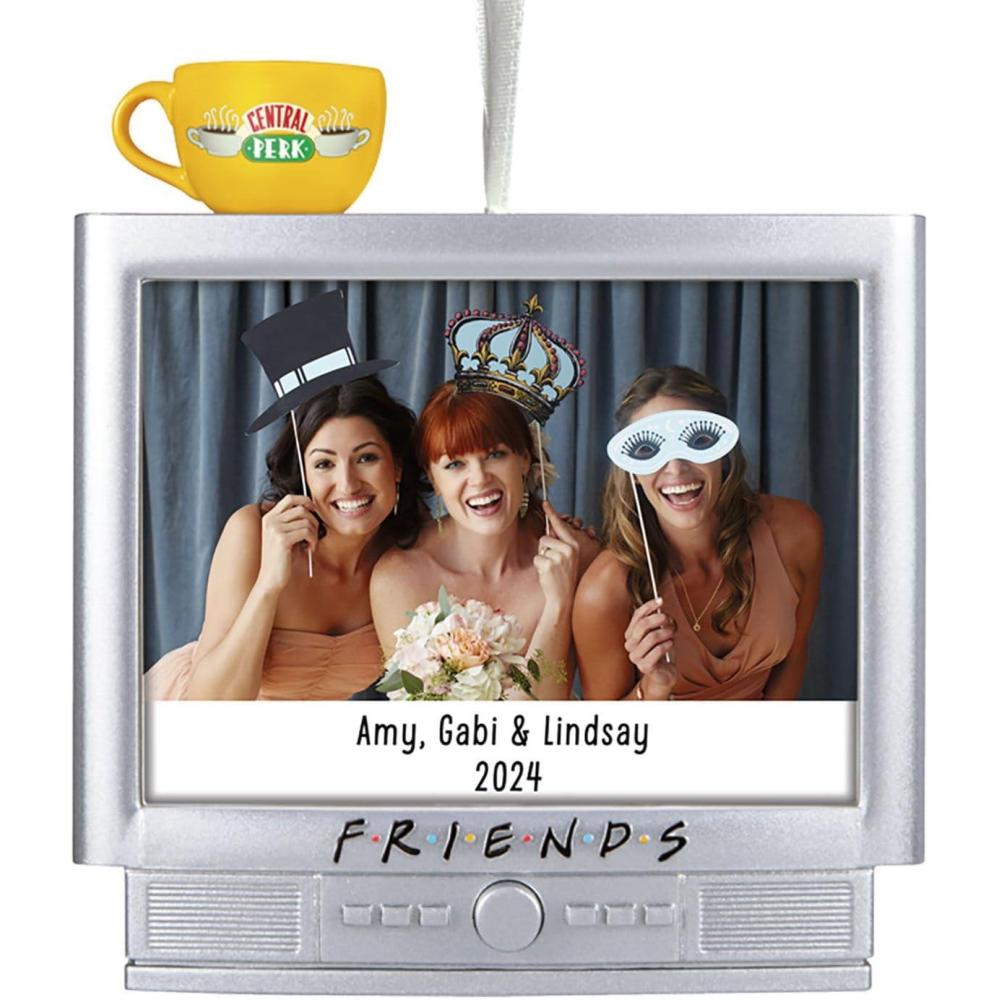 imageHallmark Keepsake Christmas Ornament Friends The One with All The Thanksgivings with Sound Friends TV Show GiftsPersonalized Chillin with Friends