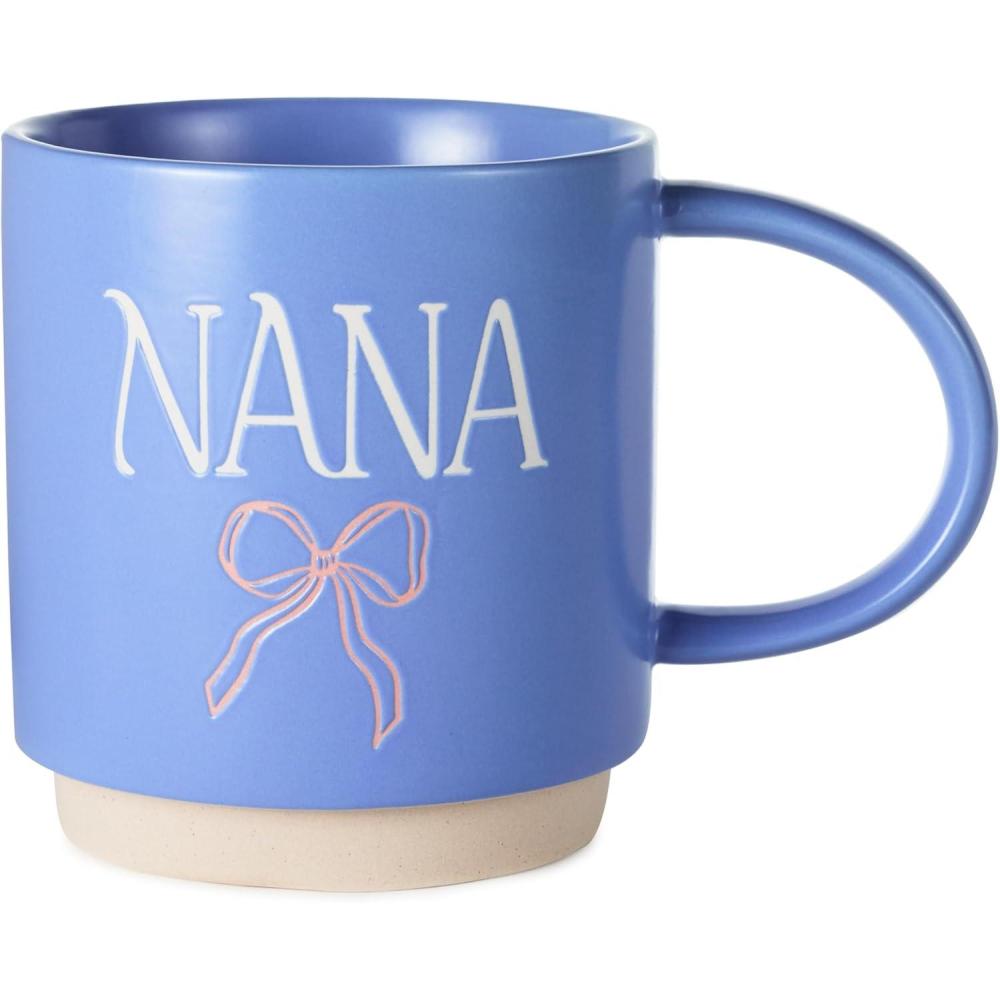 imageHallmark Shoebox Funny Cat Mug 16 oz Kevin Is Judging Your Choices Gift for Friend Parent Teacher Cat Mom Christmas BirthdaysMug for Nana