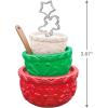 Hallmark Keepsake Christmas Ornament 2025, Whipping Up Holiday Love, Gifts for Bakers(Bowl Full of Jolly)