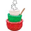 Hallmark Keepsake Christmas Ornament 2025, Whipping Up Holiday Love, Gifts for Bakers(Bowl Full of Jolly)