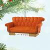 Hallmark Keepsake Christmas Ornament, Friends Central Perk Couch with Sound, Friends TV Show Gifts(Central Perk Couch)
