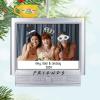 Hallmark Keepsake Christmas Ornament, Friends The One with All The Thanksgivings with Sound, Friends TV Show Gifts(Personalized Chillin’ with Friends)