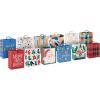 Hallmark Bulk Gift Card Holder Bag Assortment (12 Bags 4″: Plaid, Santa, Flowers, Hearts, Rainbow Stripes, Treat Yule-self!) for Christmas, Birthdays, Weddings, Mother’s Day(Plaid  Santa  Flowers  Hearts  Rainbow Stripes and More)