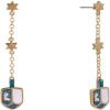 Hallmark Linear Dreidel Earrings