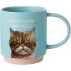 Hallmark Shoebox Funny Cat Mug, 16 oz. (Kevin Is Judging Your Choices) Gift for Friend, Parent, Teacher, Cat Mom, Christmas, Birthdays(Cat Mug)