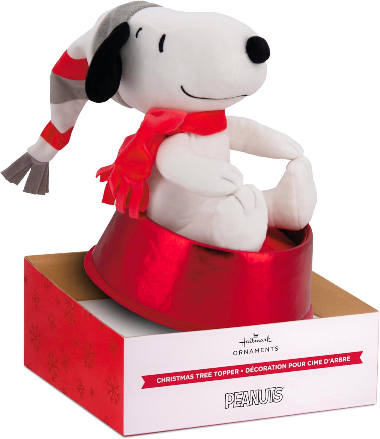 imageHallmark Peanuts Nativity Countdown Calendar Miniature Christmas Tree Set with 12 Mini OrnamentsThemed