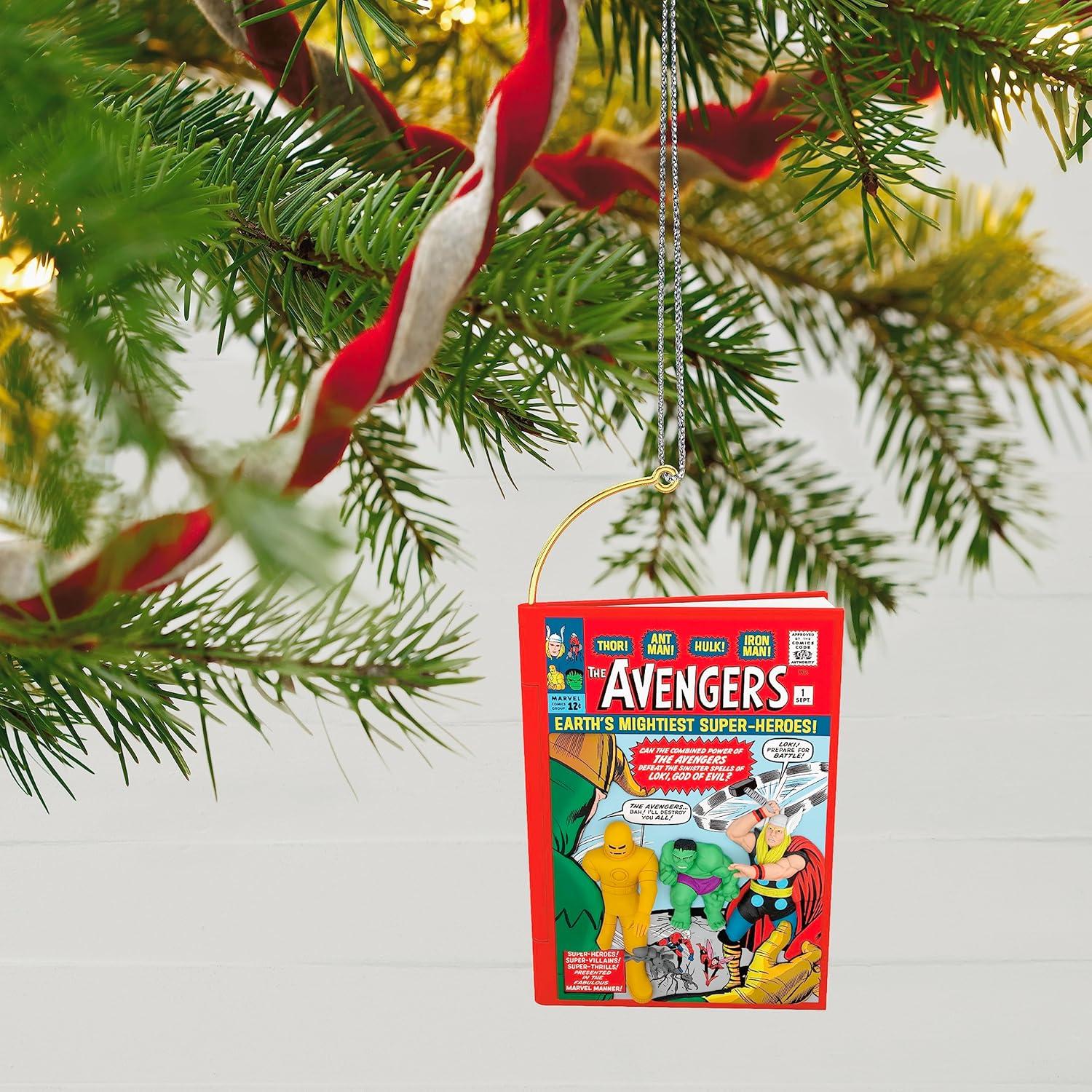 imageHallmark Keepsake Christmas Ornament 2025 Marvel Guardians of The Galaxy Groot and Cosmo Gifts for Marvel FansThe Avengers