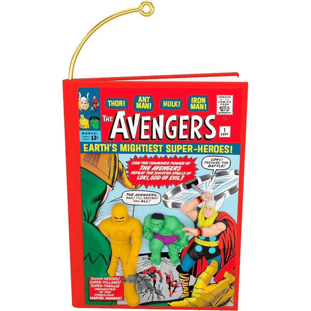 imageHallmark Keepsake Christmas Ornament 2025 Marvel Guardians of The Galaxy Groot and Cosmo Gifts for Marvel FansThe Avengers