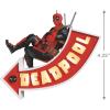 Hallmark Keepsake Christmas Ornament 2025, Marvel Deadpool It’s a Sign! with Light, Gifts for Marvel Fans(Deadpool)