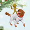 Hallmark Keepsake Christmas Ornament 2025, Marvel Guardians of The Galaxy Groot and Cosmo, Gifts for Marvel Fans(Groot and Cosmo)