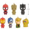 Hallmark Marvel Super Heroes Mystery Christmas Ornaments, Set of 2(Marvel 2 Mystery)