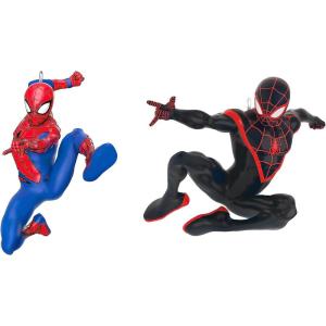 Hallmark Keepsake Christmas Ornament 2025, Marvel Deadpool It’s a Sign! with Light, Gifts for Marvel Fans(Spider-Man and Miles Morales)