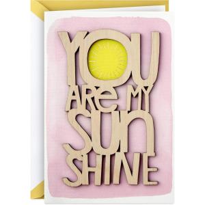 Hallmark Signature Easter Card (Spring Tree with Easter Egg Ornaments, Vintage Design)(Mother’s Day  You Are My Sunshine)