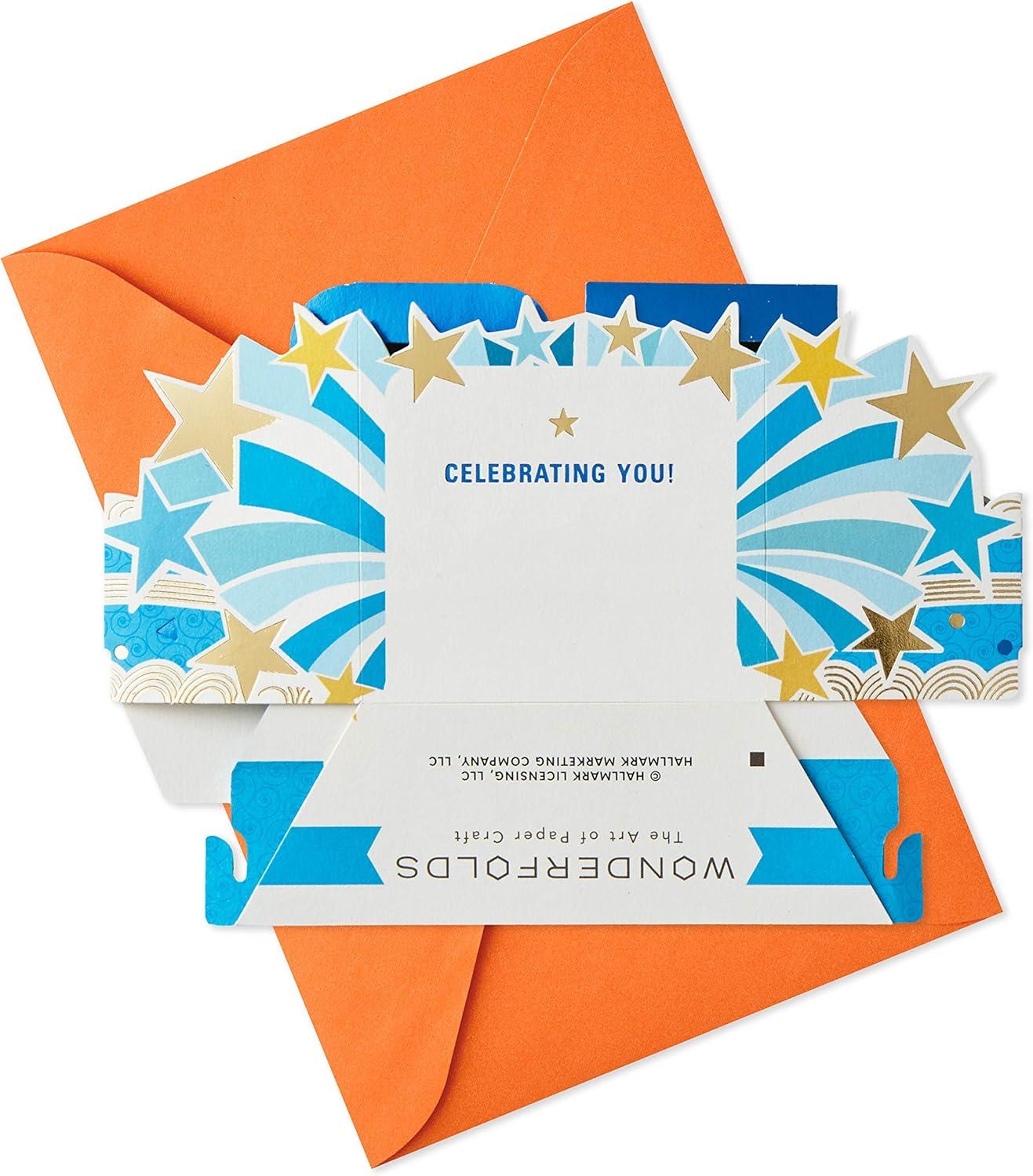 imageHallmark Paper Wonder 70th Birthday Pop Up Card Celebrating You
