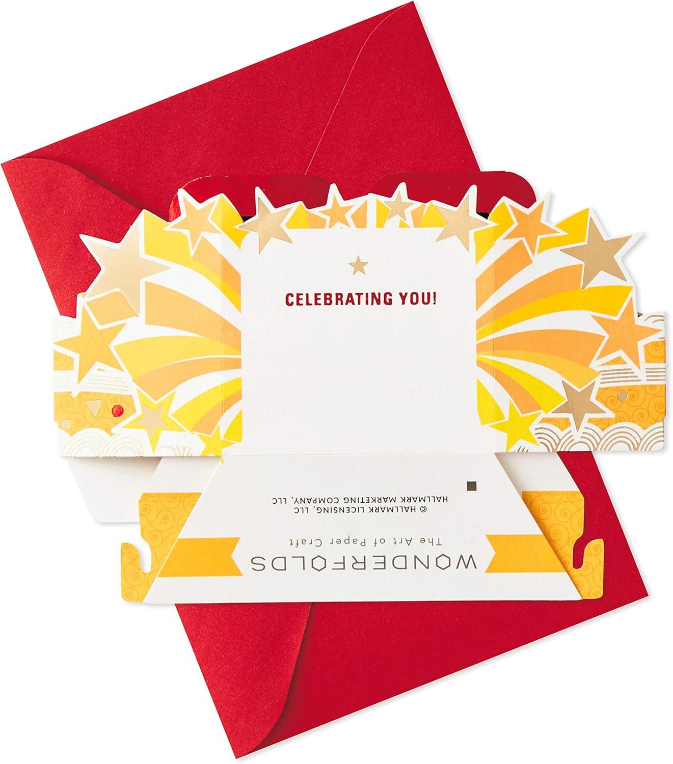 imageHallmark Paper Wonder 90th Birthday Pop Up Card Celebrating You